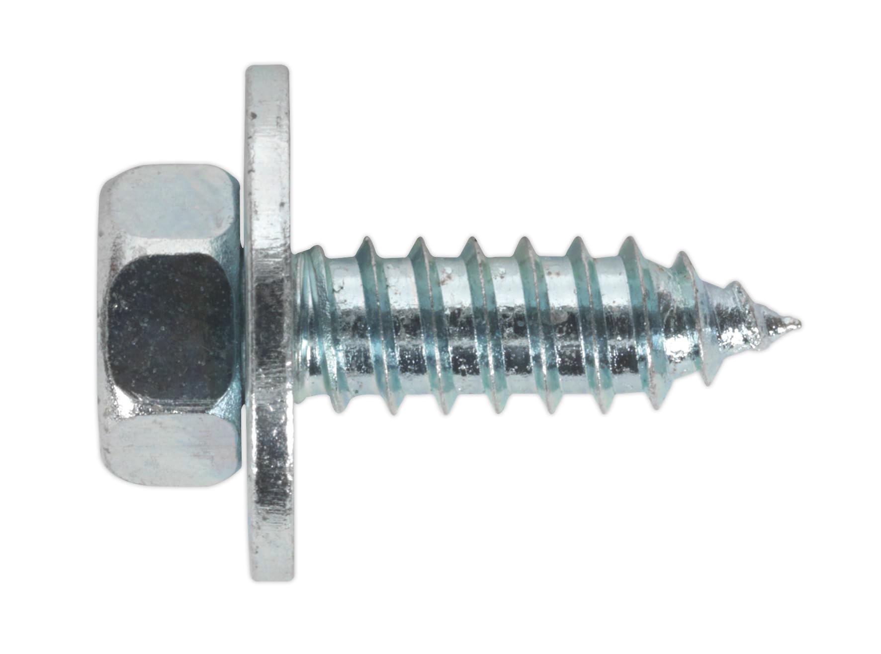 Sealey #14 x 3/4" Zinc Plated Acme Screw with Captive Washer - Pack of 100 - ASW14