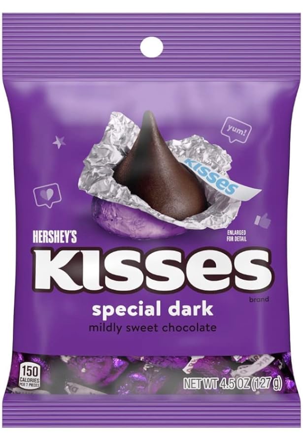 Total 102+ imagen chocolates kisses edicion especial Viaterra.mx