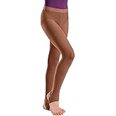 So Danca - Child Stirrup Tights, 85% Nylon/15% Spandex, Ultra Soft Dance Tights for Ballet, Gymnastics, School - TS77