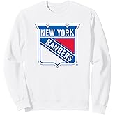 New York Rangers Icon White Officially Licensed Sweatshirt