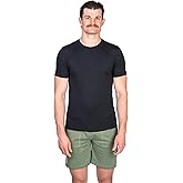 TOGA Men’s 100% Merino Wool T-Shirt – Lightweight, Breathable, Odor-Resistant, Moisture-Wicking Performance Shirt