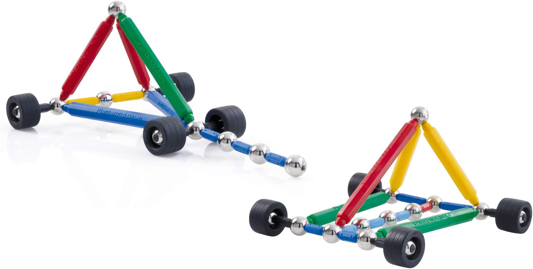 Supermag – Maxi – Wheel, 950109 44 Piece Construction Set