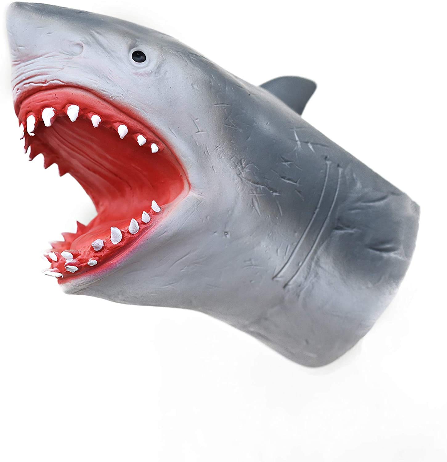 Yolococa Shark Hand Puppet Realistic Latex Animal Hand Puppets for Children Instagram Toys
