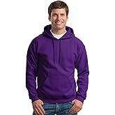 Gildan Men's Heavy Blend Drawcord Hooded Sweatshirt, Safety Pink