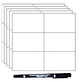 Removable Sticker Labels 5" x 3" 120pcs with Pen, Large Moving Labels for Boxes, Packing Supplies for Moving, White Blank Handwriting Label for Home Organization Projects, Kitchen, Storage Bins