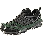 Kahtoola MICROspikes Footwear Traction for Winter Trail Hiking & Ice Mountaineering - Forest Green - Small