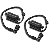 Nakkaa 2Pcs Ignition Coil Set Compatible with GX345 Engine | AM120732, 21121-2083, 21121-2064, 21121-2092, 21121-0029, 21121-2076, 4-Stroke Twin Cylinder Small Engines, Smooth Running