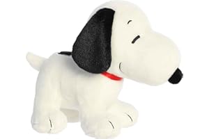 Aurora® Adorable Peanuts® Snoopy Stuffed Animal - Officially Licensed Toys for All Snoopy Fans - Nostalgic Gift for Adults and Birthday Celebrations - Standing 10 Inches