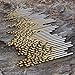 Easydeal 50Pcs Titanium Coated HSS High Speed Steel Drill Bit Set Tool Replacements 1/1.5/2/2.5/3mm