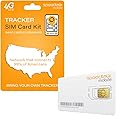 SpeedTalk Mobile GPS Tracker Triple Cut SIM Card Starter Kit - No Contract (Universal SIM: Standard, Micro, Nano) for 4G Devices - Nationwide Coverage