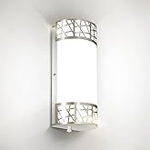 ASD 12 Inch LED Indoor Wall Sconce - Brushed Nickel Modern Dimmable 15W 2700K-5000K Adjustable Wall Mounted Light Fixtures, W