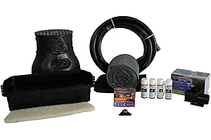 HALF OFF PONDS 15' x 25' Savio Pond Free 6100 EPDM Waterfall Kit - PLS2