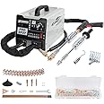 Spot Welder Dent Puller 3800A Dent Puller Machine 6 Modes Dent Puller Welder Intelligent Induction Stud Welder Smaller Welding Spots Auto Car Body Dent Puller Repair Kit 110V with Overheat Protection