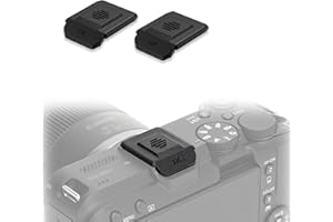 JJC 2-Pack Camera Hot Shoe Cover Cap Replaces Canon ER-SC2, Full-Coverage Design & Dustproof Shoe Mount Protector for Canon E