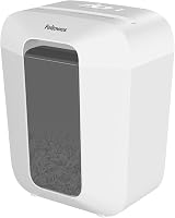 Fellowes FS-9C Paper Shredder 9 Sheet Cross Cut 4x37mm 17L Bin White
