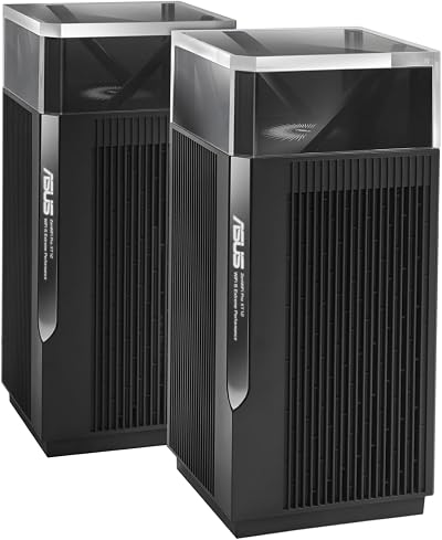 ASUS ZenWiFi Pro XT12 AX11000 WiFi 6 Mesh System 2 Pack 6000 sq ft Tri-Band