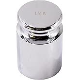 HFS(R) Calibration Weight 1000 Gram M2 Class Chrome Scale Balance Calibration Weight for Digital Scale, Pocket Scale 1KG
