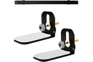 Suixing Sound Bar Mounts Universal Wall Mount Kit Mounting Bracket Compatible Most of Soundbars Wall Mount Brackets with Hardware Kit