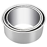 3Pack Round Cookie Biscuit Cutter Set, Stainless
