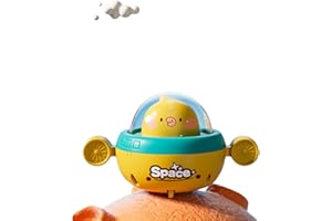 NUMBERFUN Animal Car Toddler Toys,Press and Go Toy Cars for Toddlers 1-3,1 Year Old Boy Birthday Gift,Space Theme Infant Car Toys for 1 Year Old Boy and Girl(Chicken Toy)