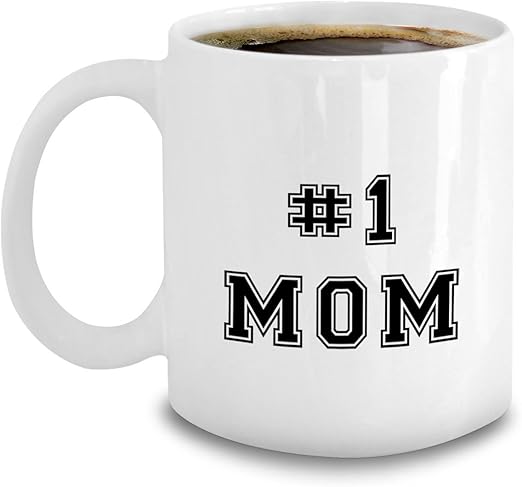 number 1 mom mug