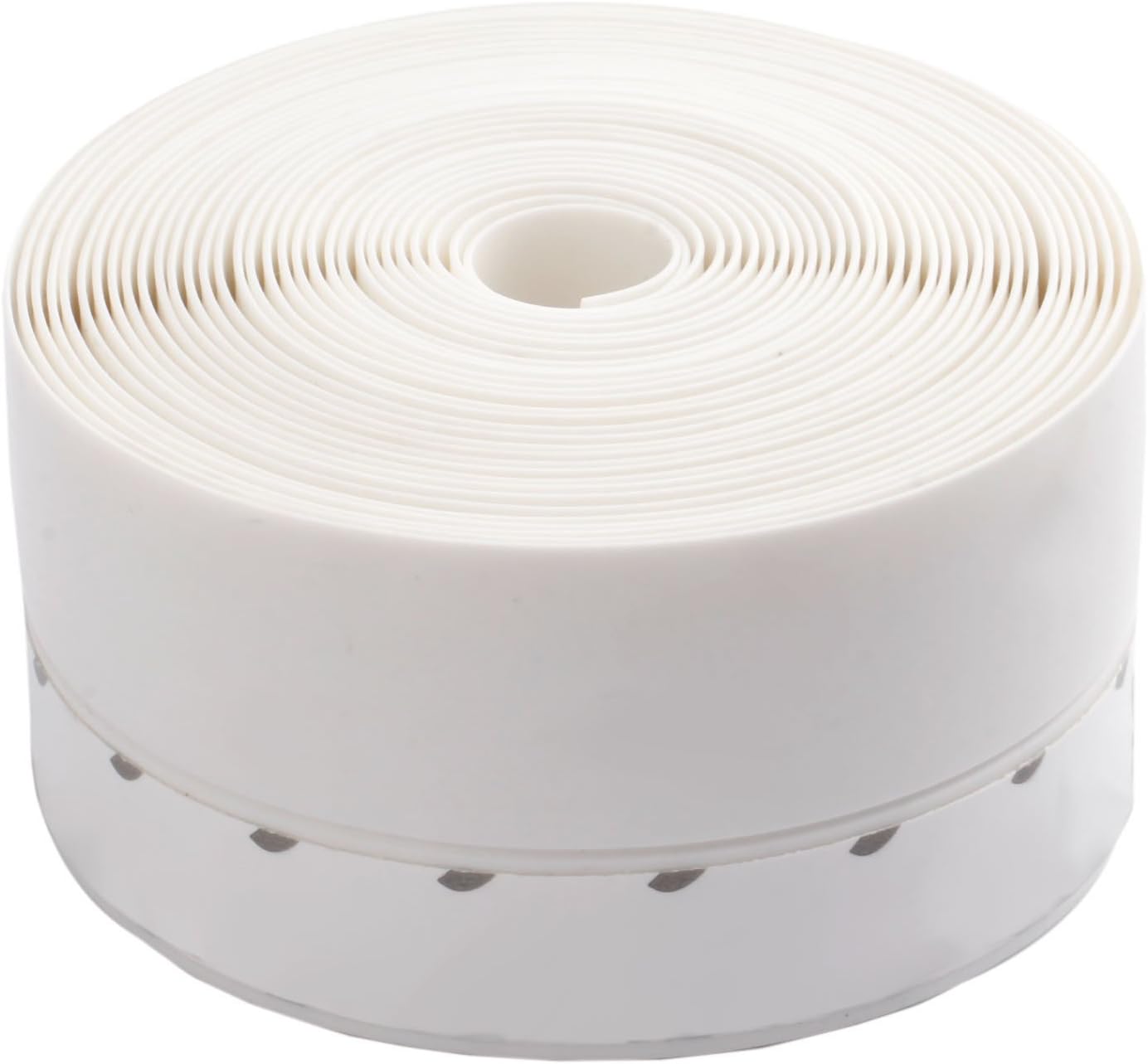 Mtsooning 5M Draft Excluder Strip,Silicone Seal Door Strip Bottom Tape,45mm Wide Soundproof Weather for Glass Shower Window and Door