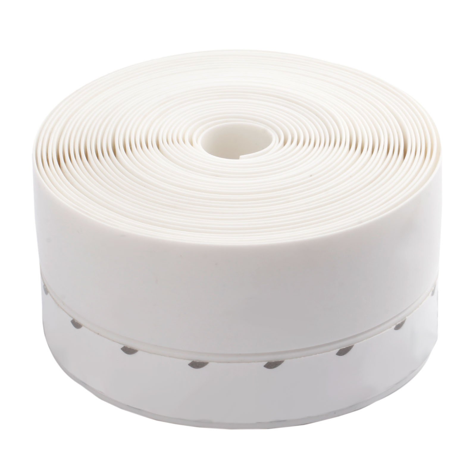 Mtsooning 5M Draft Excluder Strip,Silicone Seal Door Strip Bottom Tape,45mm Wide Soundproof Weather for Glass Shower, Window and Door