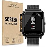 Amazfit BIP smartwatch by Huami with All-Day Heart Rate \u0026 Activity  Tracking, Sleep Monitoring, GPS, 30-Day Battery Life, Bluetooth (Cinnabar  Red), One Size : Electronics