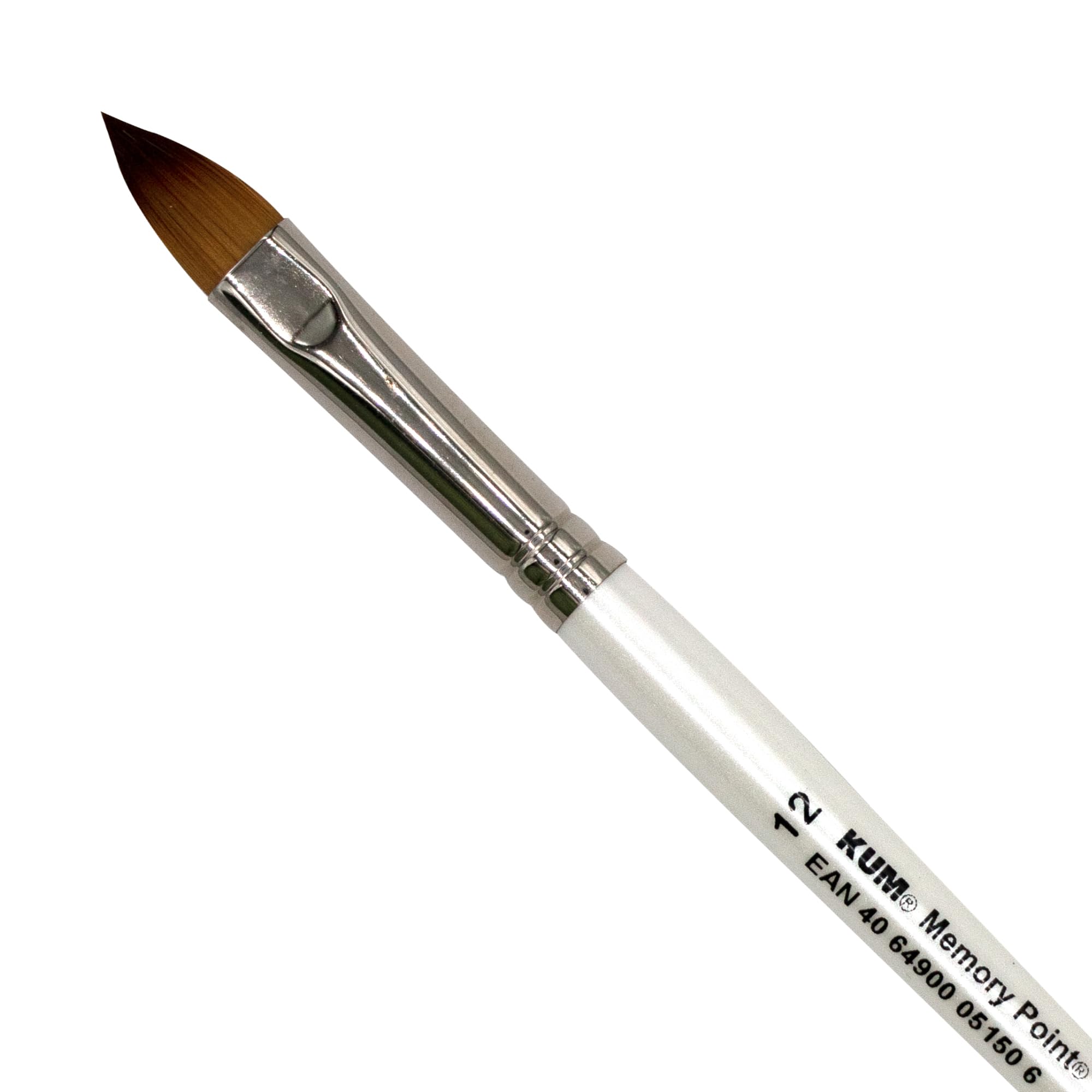 KUM 514.03.11 - Memory Point Brushes ct, Memtip Pin CT# 12, Cat Tongue Shape, 1 Item