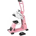 Hat Heat Press Machine for Caps with 2pcs Interchangeable Platens(6.7"x3.8", 6.7"x2.5"), Cap Heat Press for Stuctured Hats Heat Transfer Printing for Caps-Pink