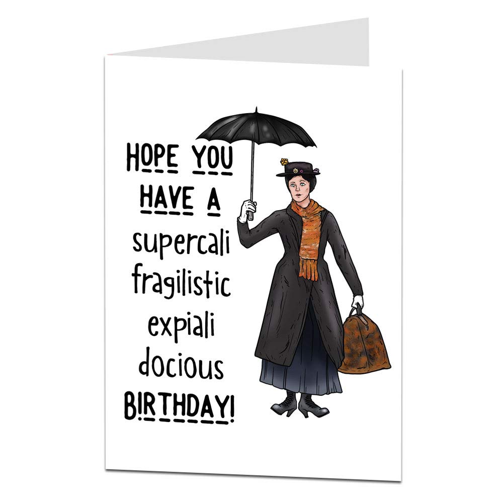 Cool Quirky Birthday Card Perfect For Women & Girls