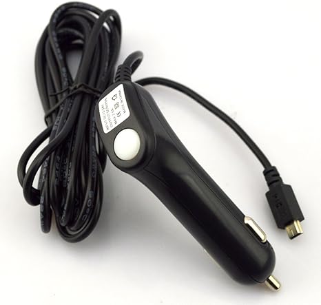 Car Charger With Usb Port Amacam Cc1 Long Cable 3 5 Amazon Co