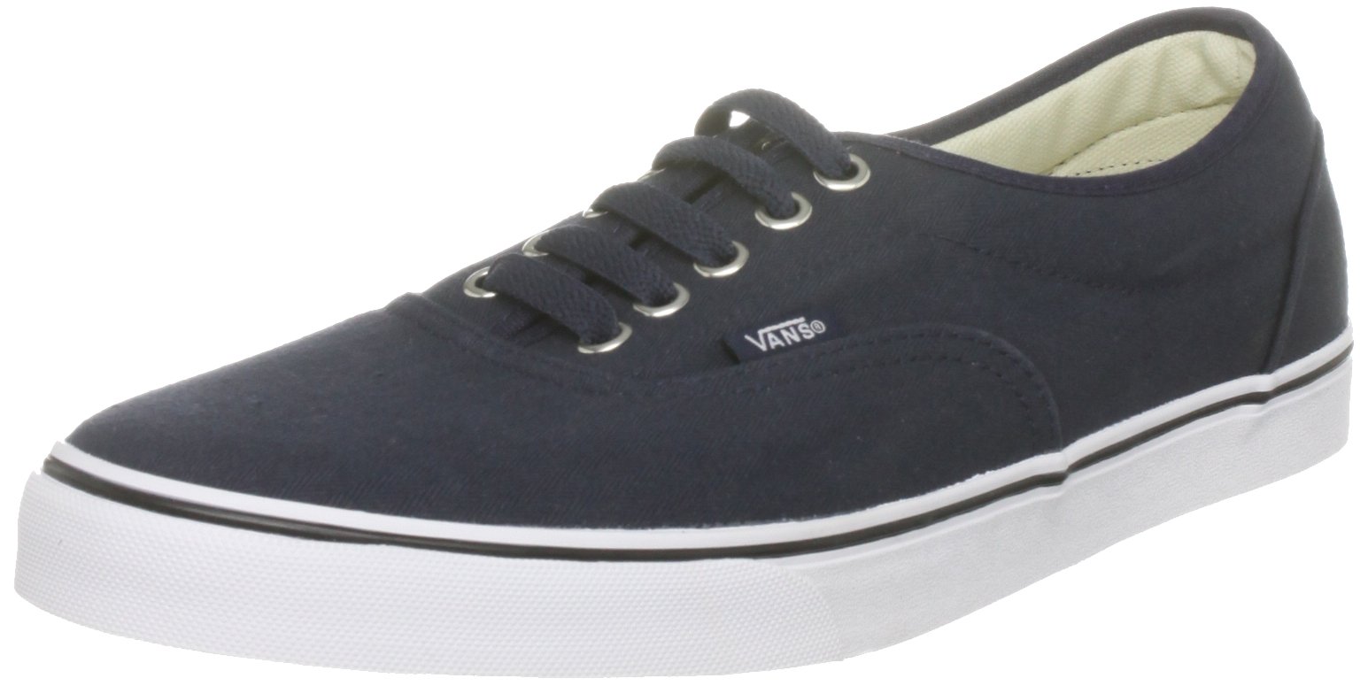 Vans Unisex Adult LPE Suede Canvas Herringbone Mood Indigo/True White Trainer Vjk6L9E 4 UK