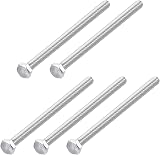 METALLIXITY M6 x 150mm Hex Bolts 304 Stainless Steel 5Pcs