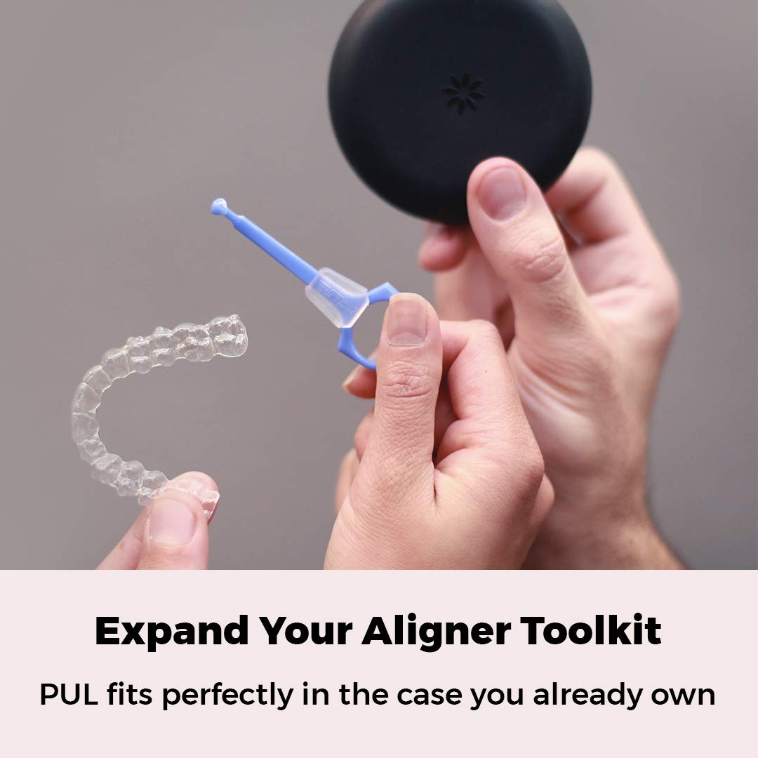 PUL System Aligner Chewies and Removal Tool Combo for Invisalign and Aligners - 2 Pack : Beauty