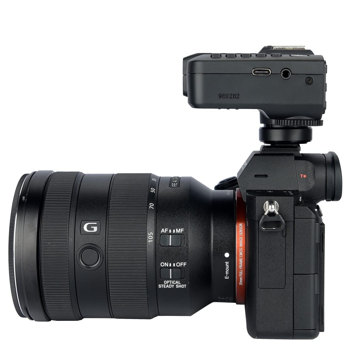 GODOX X2T-S TTL Wireless Flash Trigger for Sony, 1/8000s HSS, Bluetooth Connection Supports iOS/Android App Controller, TCM Function, 5 Separate Group Buttons, New Hotshoe Locking, New AF Assist Light