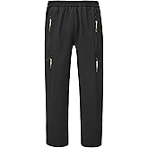 CAMLAKEE Kids Waterproof Hiking Pants Boys Girls Warm Winter Fleece Lined Outdoor Snow Ski Pants