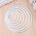 Hunulu Circle Round Metal Dies Stencils Cutting DIY Scrapbooking Embossing Decor Craft