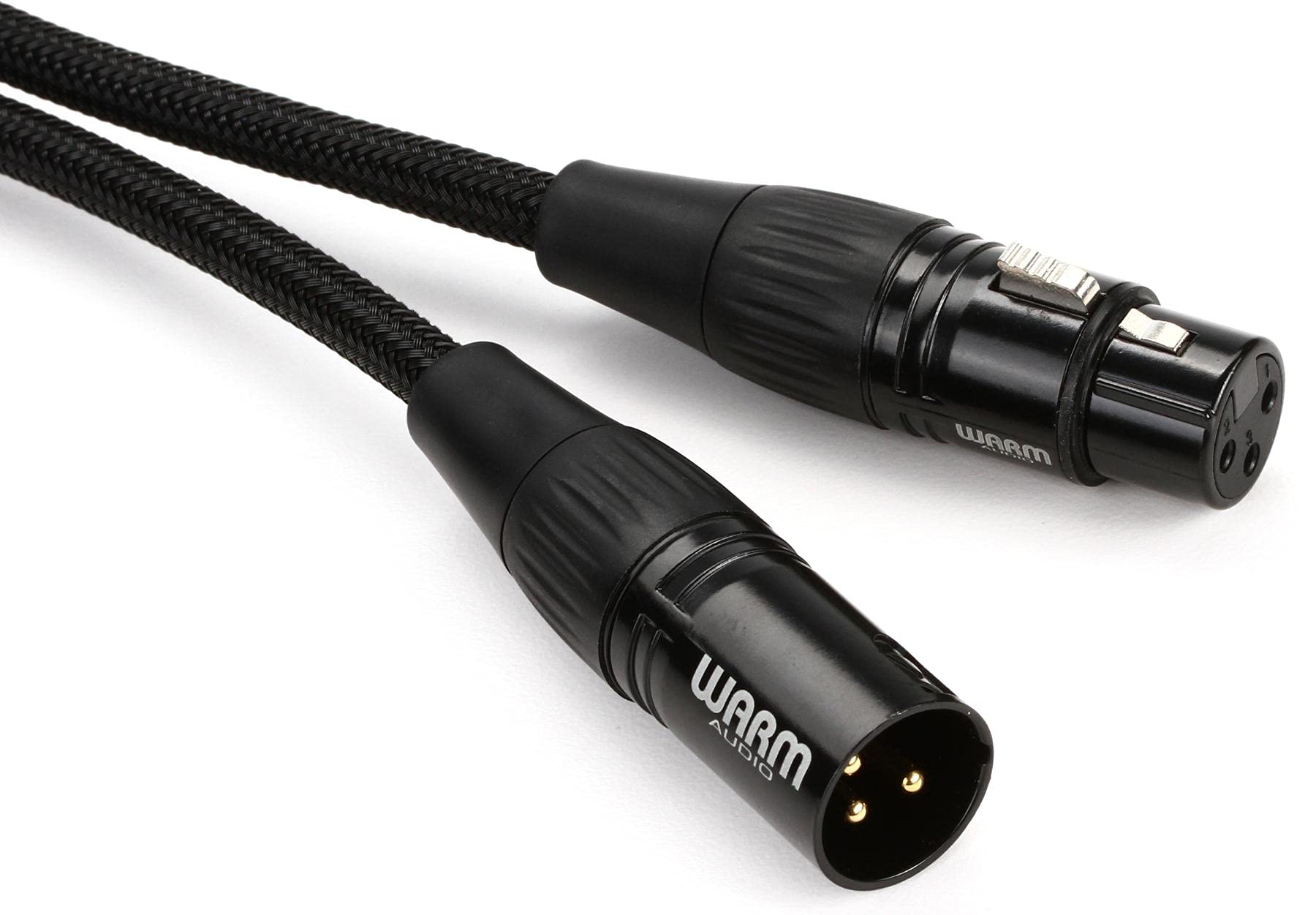 Warm Audio XLR-15 Premium Audio Cable (gold-plated connectors, four-conductor Starquad construction, and double-reussian shielding for maximum audio quality and superior noise rejection).