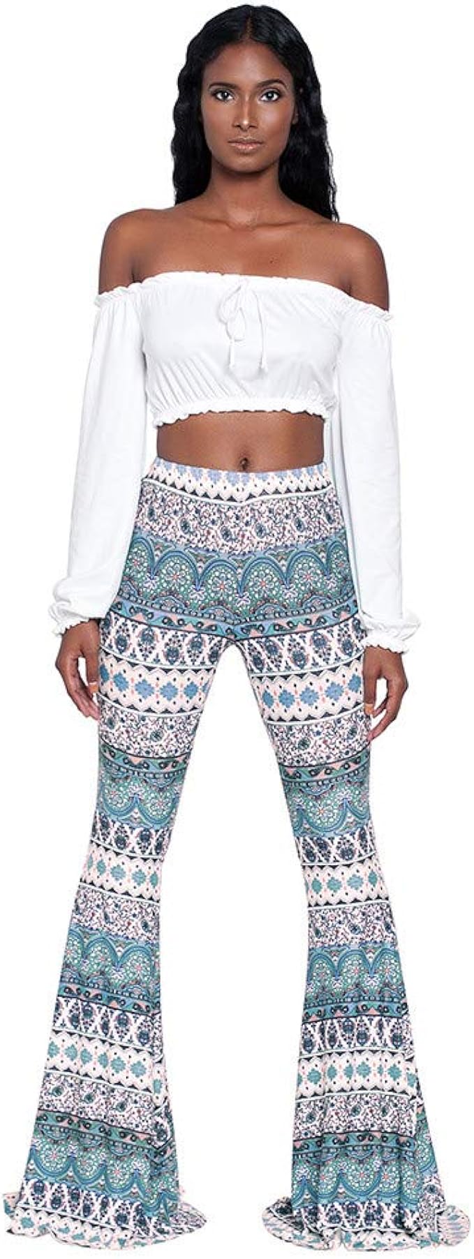 flared summer trousers