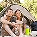 Bago Stainless Steel Double Wall Insulated Personal Water Bottle with Cover for Travel, Fishing & Camping. 1.2L Green Vacuum Infuser, Cup and Carrier for Hot Tea, Cold Alkaline Fruit Juices & More.
