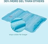 Comfytemp Large Gel Ice Pack 27x37cm Reusable Hot Cold with Straps view 5