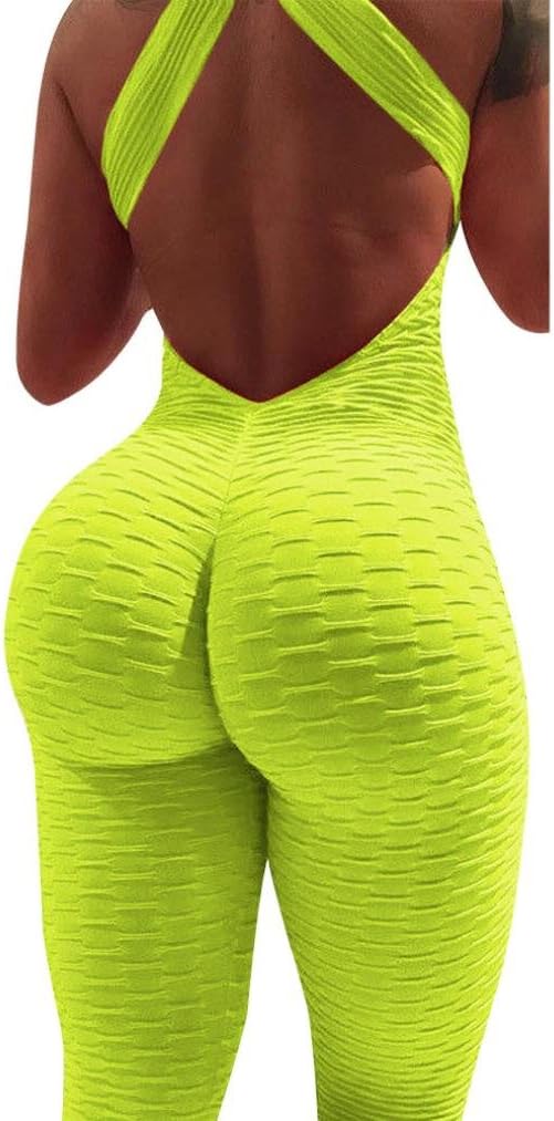 Hot! Women's Yoga Sport Jumpsuit, GreatestPAK 2018 New One Piece Gym Fitness Sleeveless Slim Suit Workout Bodysuits
