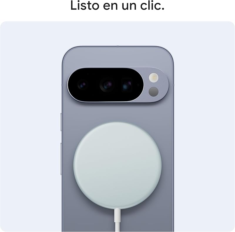 Cargador Pixelsnap: Cargador inalámbrico Qi2 de 25 W (Creado por Google)