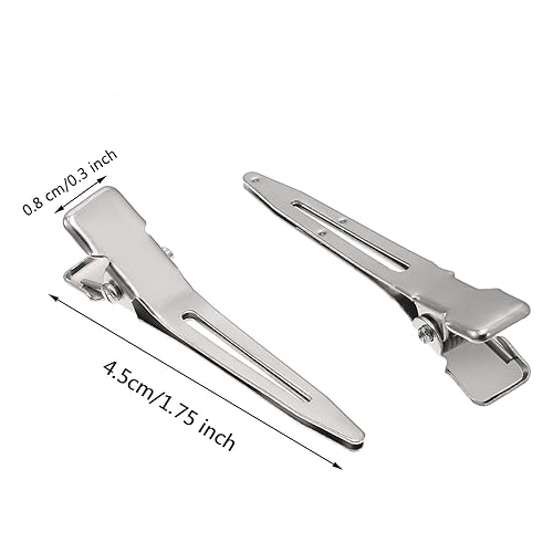 Hicarer Inches Single Prong Hair Clips, 50 Pack Durable