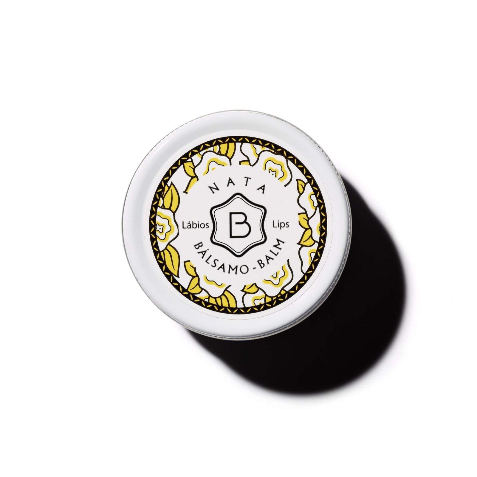 Benamôr - Nata Nutritious Lip Balm with Shea Butter, Argan Oil, Aloe Vera - 99% Natural Ingredients - Gourmet Scent, Paraben Free - 12ml Jar