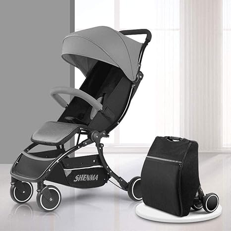 stroller with big basket