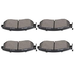 cciyu D1539 Front Semi-Metallic Disc Brake Pads Kit