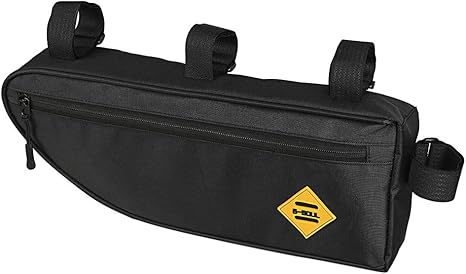 Bike Pannier, Romacci Bolsa Triângulo para Bicicleta Bolsa De Tubo Frente Com Estrutura De Bicicleta À Prova D 'Água