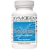 XYMOGEN Probio Defense - Pobiotics for Digestive Health - Daily Probiotic with Lactobacillus Rhamnosus Probiotic - Digestive Nutritional Supplements - Dairy Free Probiotics (84 Capsules)